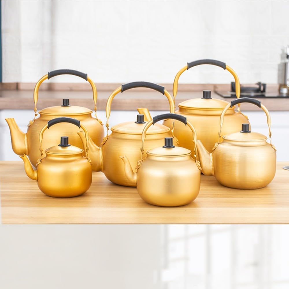 Amazon | やかん アルミケトル アルミやかん 焼酎ケトル 酒燗器 大容量